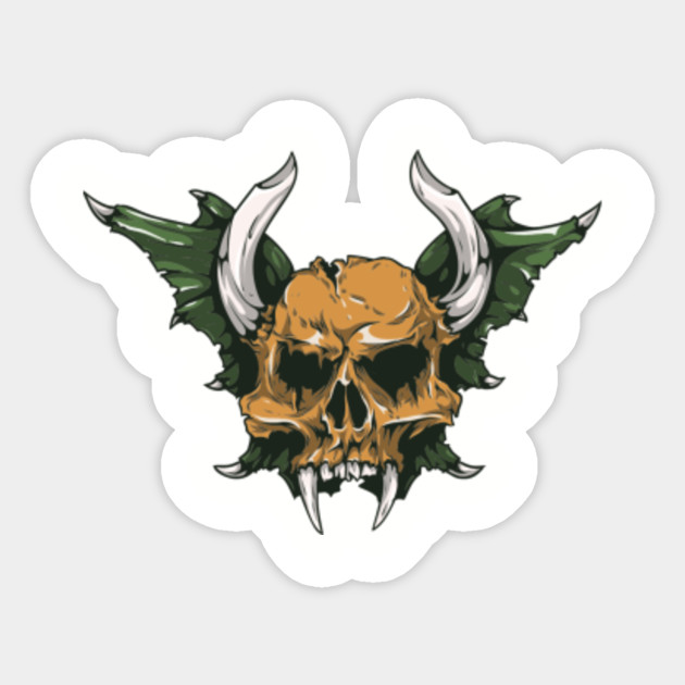 Demon Skull Horns